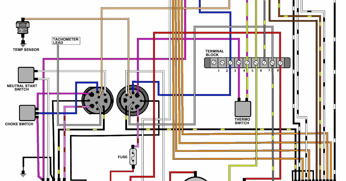 60hp Evinrude Ignition Switch Wiring Diagram - Wiring Diagram Networks