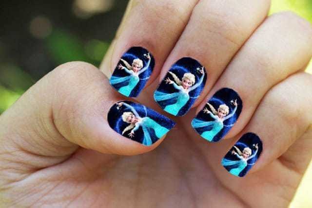 6. "nail designs with number 10 for kids" - wide 8