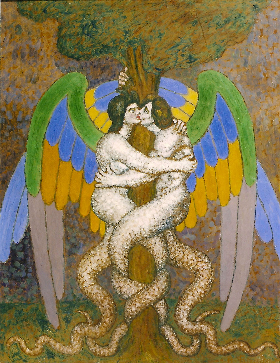 Boleslaw Biegas - Family Tree of Adam and Eve, 1918 - 1920