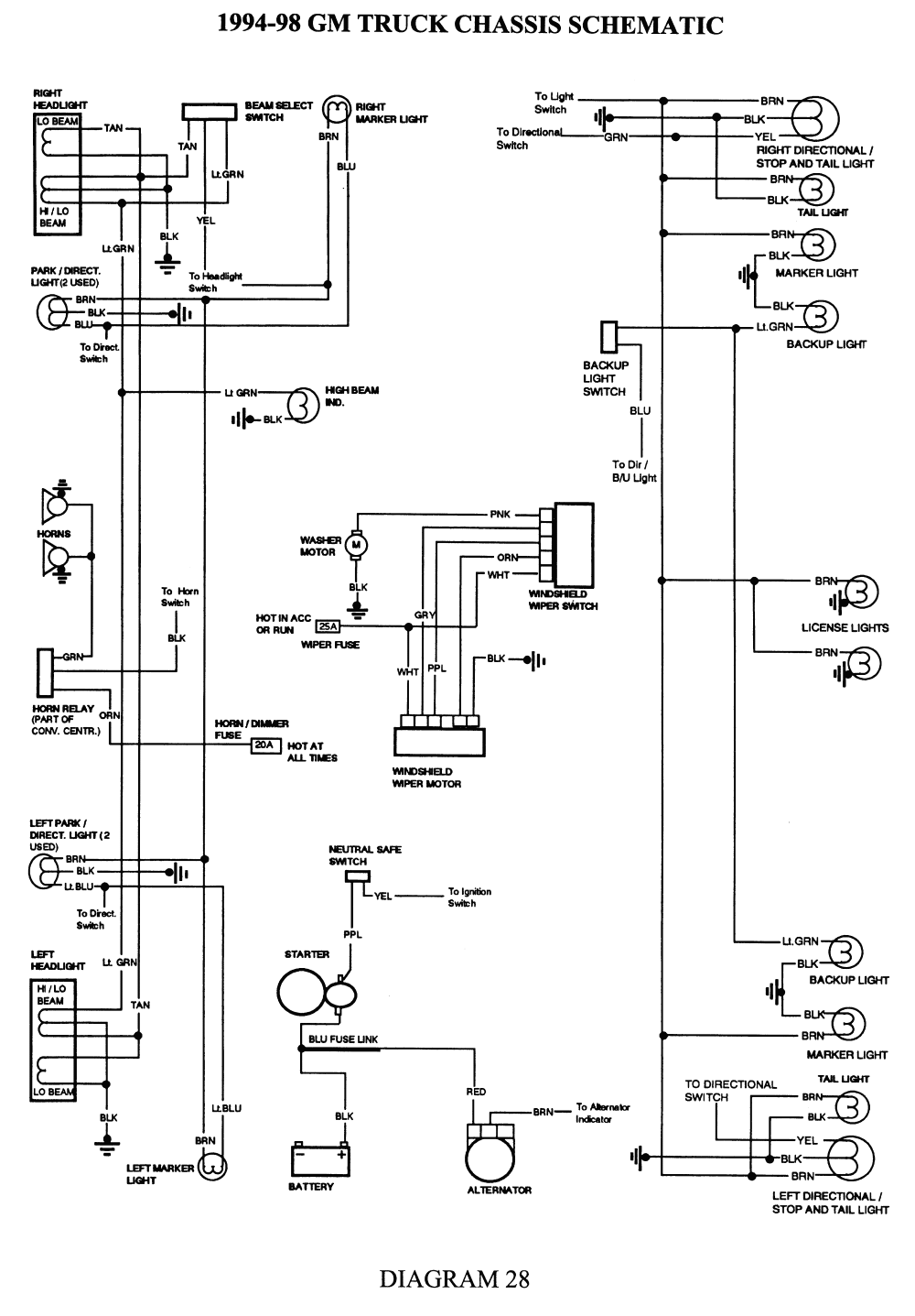 Wiring Diagram For Light Switch