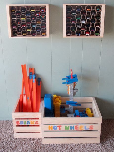 Hot Wheels Hobbys Hot Wheels Car Wall Storage