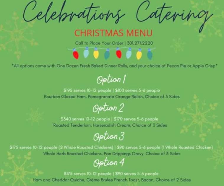 Wegmans Christmas Menu / Wegmans Christmas Dinner Catering Best Wegmans