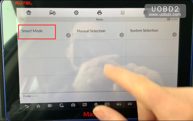 Autel MaxiIM608 leggere il codice PIN per Dodge di Smart Key (2)