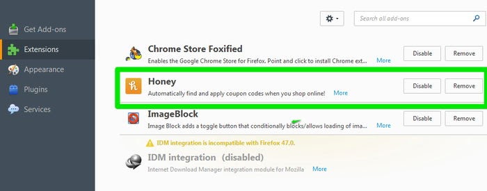 firefox erweiterungen verwenden routech