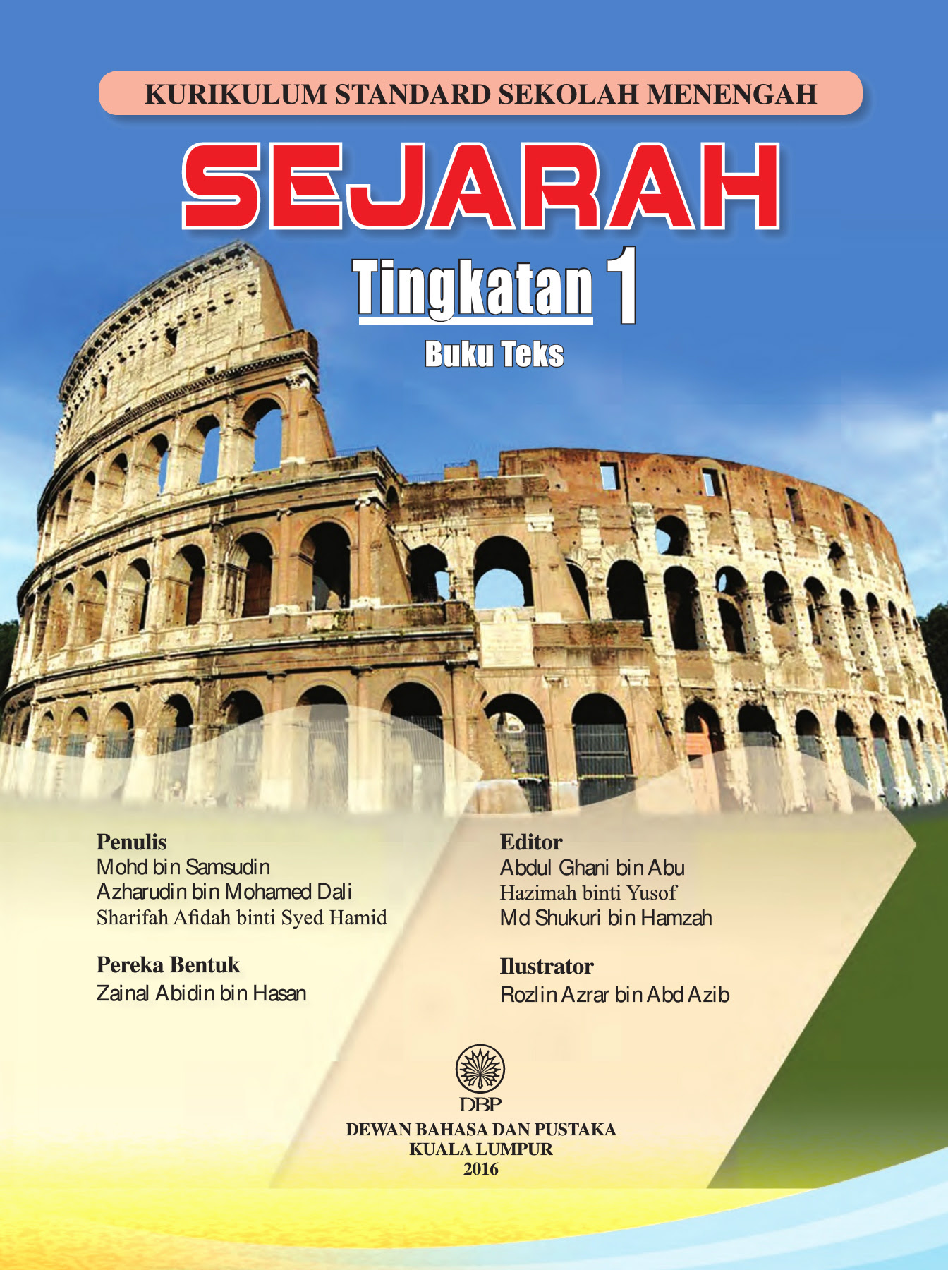 Buku Teks Sejarah Tingkatan 1