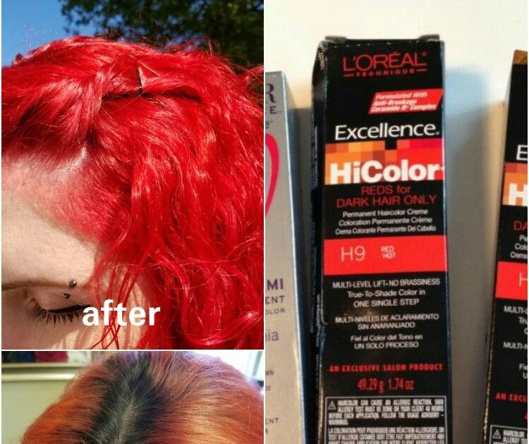 L Oreal Excellence Hicolor Reds For Dark Hair Only | Red Hair