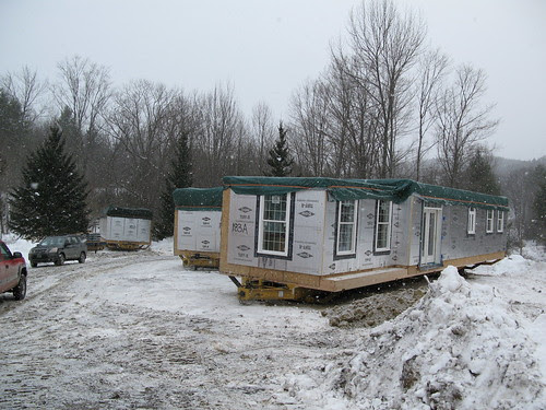 House Pieces Delivered