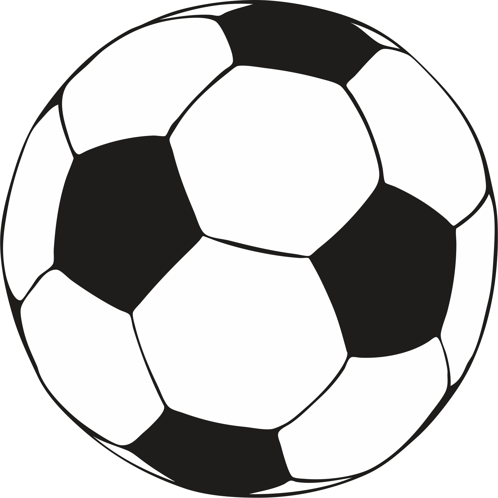 Soccer Ball Colouring ClipArt Best Soccer Ball Colouring ClipArt Best