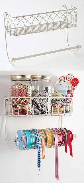 CRAFT STORAGE: PAPER TOWEL HOLDER