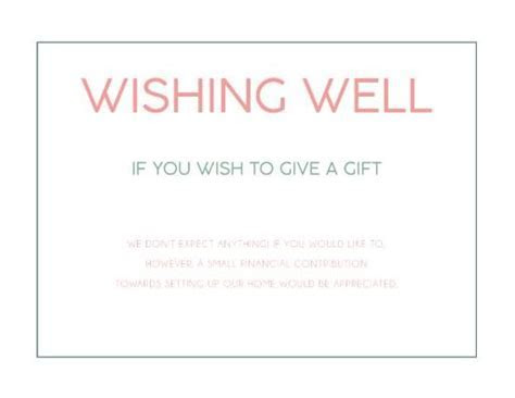 Wedding Wishing Well Cards Customise And Print Online Wedding Wishing Well Cards Customise And Print Online