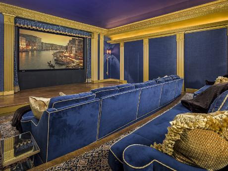 Media Rooms of the Rich and Famous in Dallas, Where One Movie