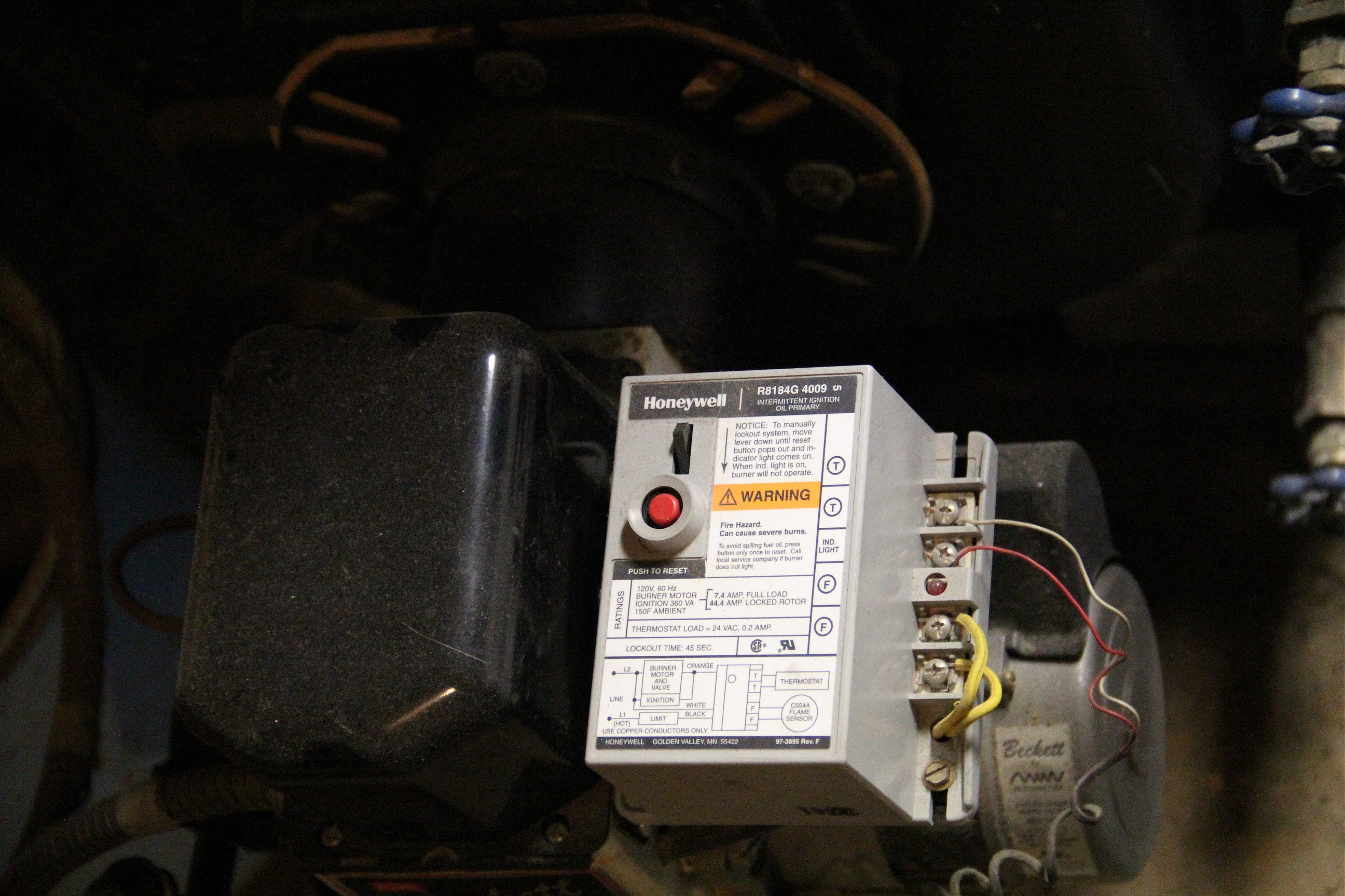 [DIAGRAM] Digital Honeywell Primary Control Wiring Diagram For Boiler
