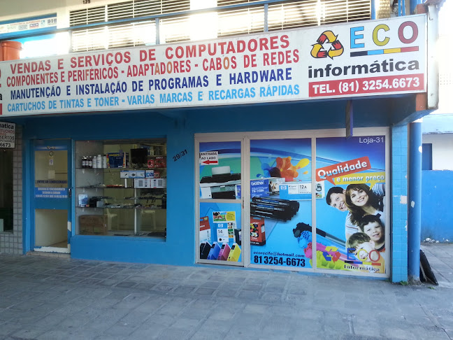 Avaliações sobre Eco Informática/Centro de Informatica em Recife - Loja de informática