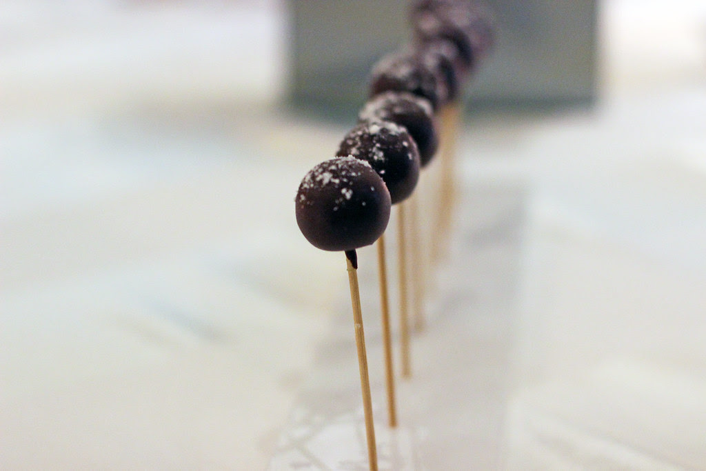 chocolate lollipop