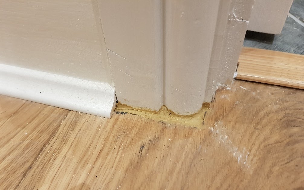 Alternative to Silicone Wood Filler for Door Frame