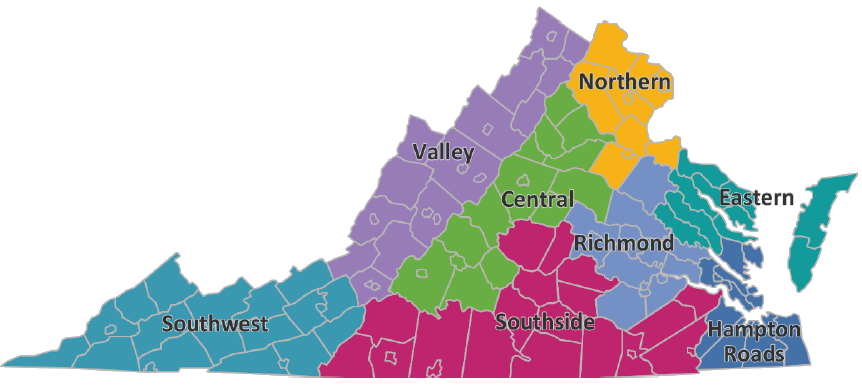 Northern Virginia Zip Code Map - Maping Resources
