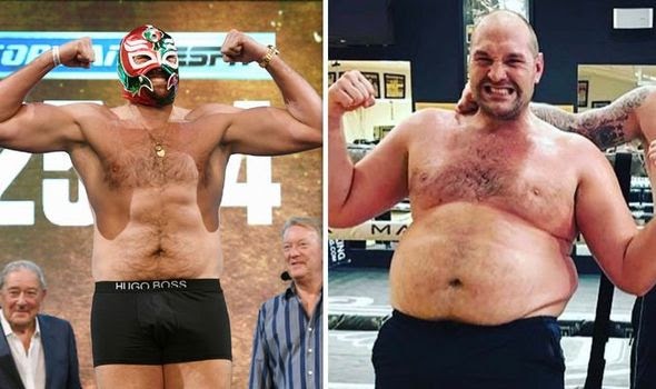 Tyson Fury Weight / Tyson Fury Posts Photo Of Himself At 400 Lbs