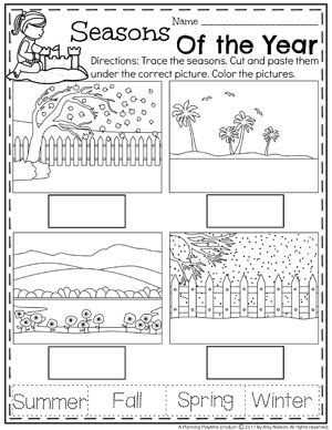 Four Seasons Worksheets For Grade 1 - Blog Anything