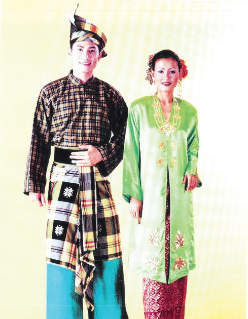 Baju Tradisional Melayu Perempuan  Baju Kurung Pahang Moden Pesak