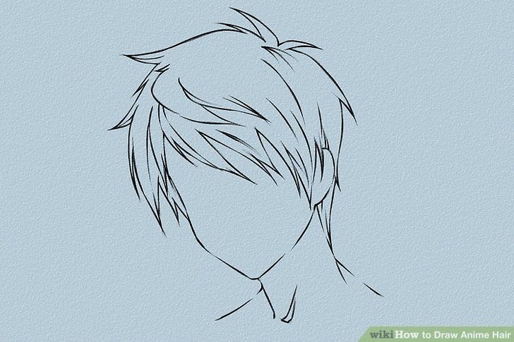Bad Boy Male Hairstyles Drawing