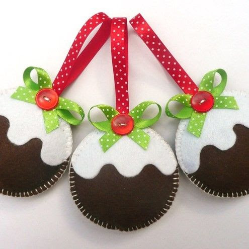 felt christmas decorations