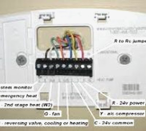 Honeywell Thermostat Wiring Colors - Heat Pump Thermostat / Therefore