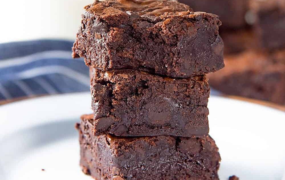 Resepi Brownies Moist  These brownies are fudgy, dense, rich, and