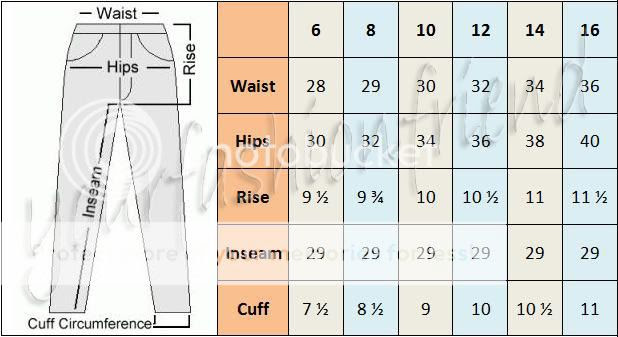 Ropa Elite, última moda: Turkey jeans size chart