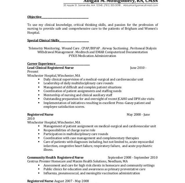 Vascular access nurse job description