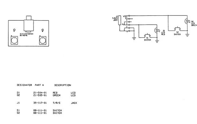Wiring Diagram Guitar Amp Footswitch