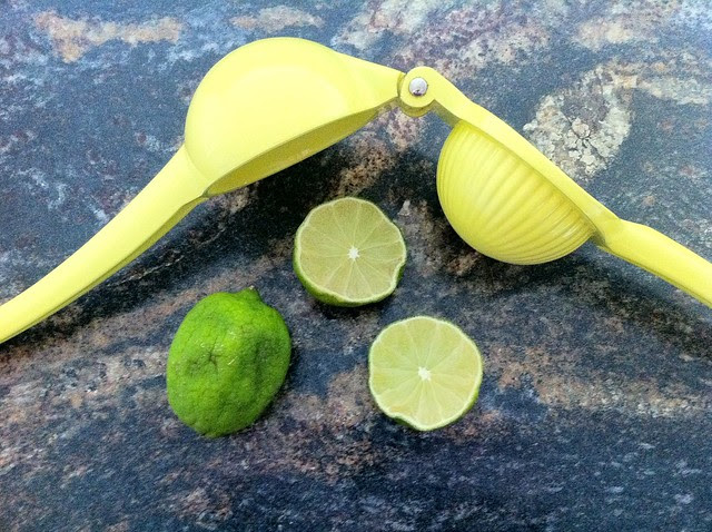 Two Limes with Juicer