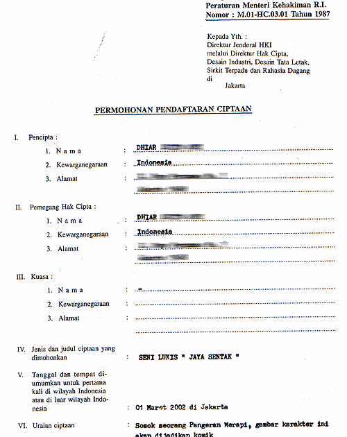 contoh xtc formulir pendaftaran Formulir Soal2 Pendaftaran  Kursus Contoh Contoh