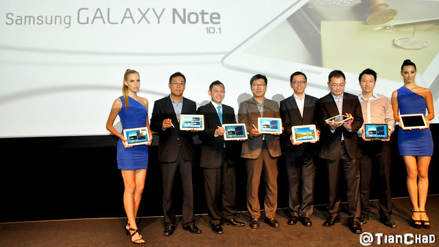 Samsung Galaxy Note 10.1 Launch in Malaysia with Retail Price RM2,199 KLPAC
