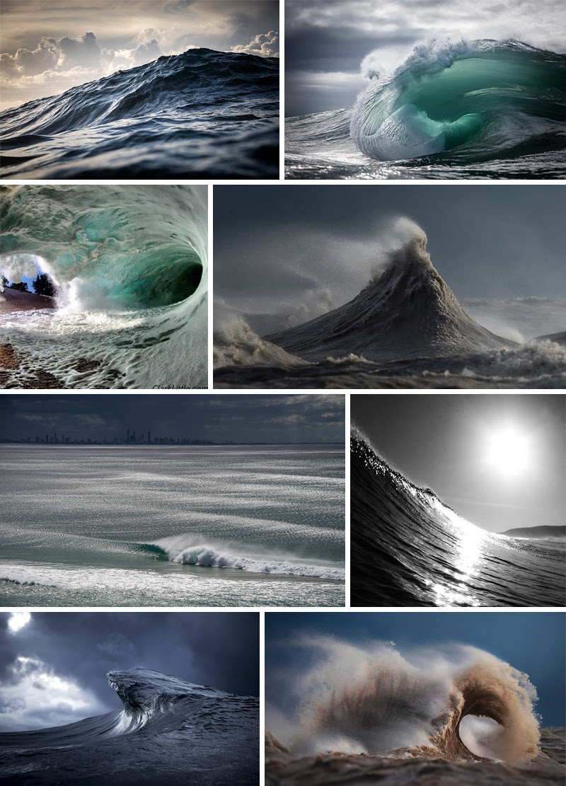 fotografie di onde