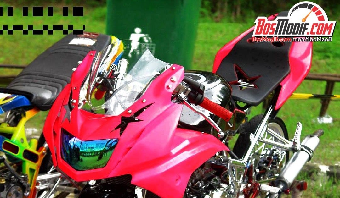 Gambar Sketsa  Motor Drag Ninja  Rr  Contoh Sketsa  Gambar