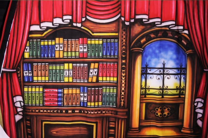 Download Background Wisuda Rak Buku Hd Asli Dunia Sosial