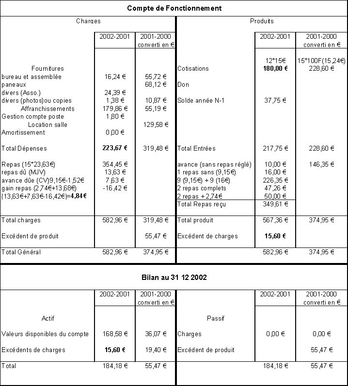 Exemple De Bilan Financier Pour Une Association  Le Meilleur Exemple