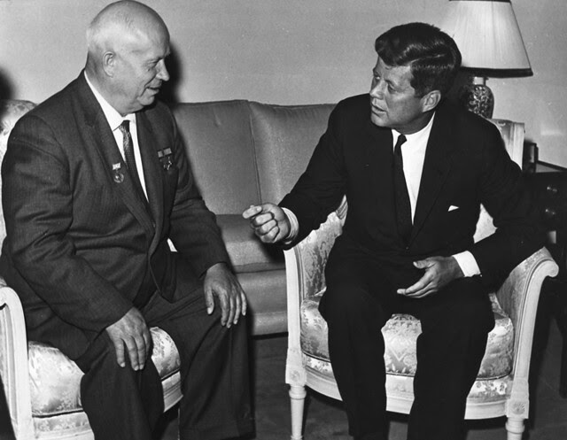 Khrushchev and Kennedy, Vienna 1961