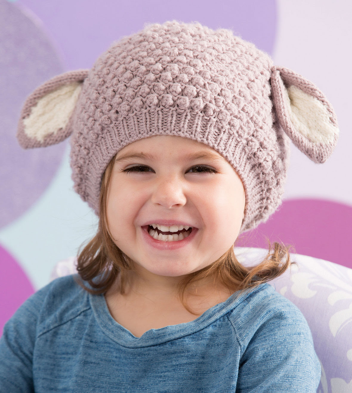 Free Knitting Pattern for Cozy Lamb Hat