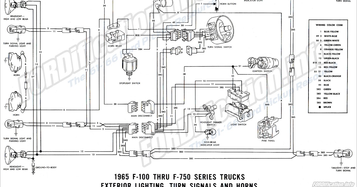 1952 Ford Truck Wiring Diagram