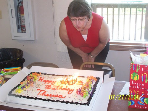 Blowing out the candles...again