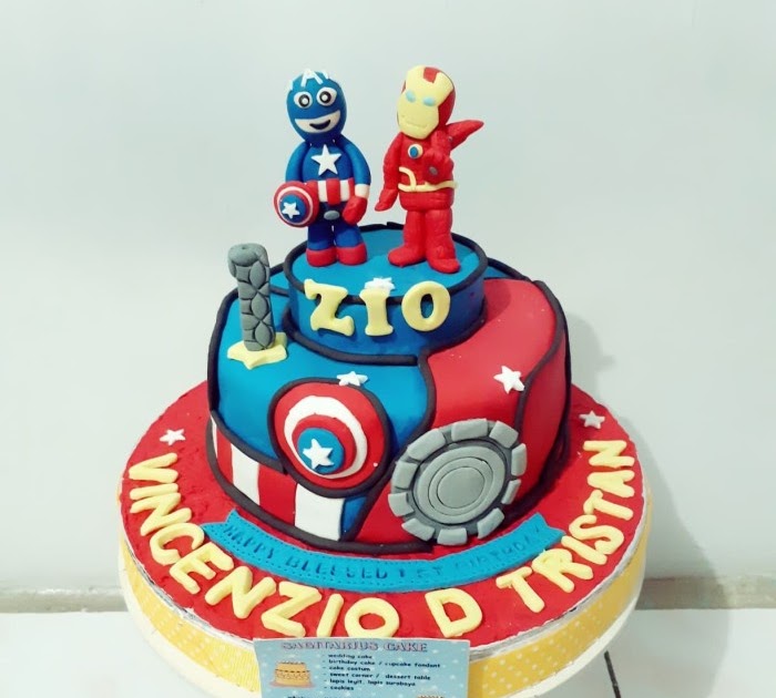 Gambar Kue Ulang Tahun Iron Man Gambar Ngetrend dan VIRAL