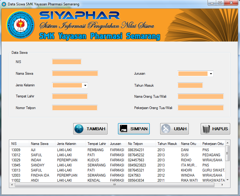 Contoh database perpustakaan dengan microsoft access 2007