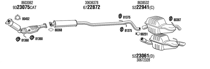 Volvo Xc70 Exhaust System Diagram - Derslatnaback