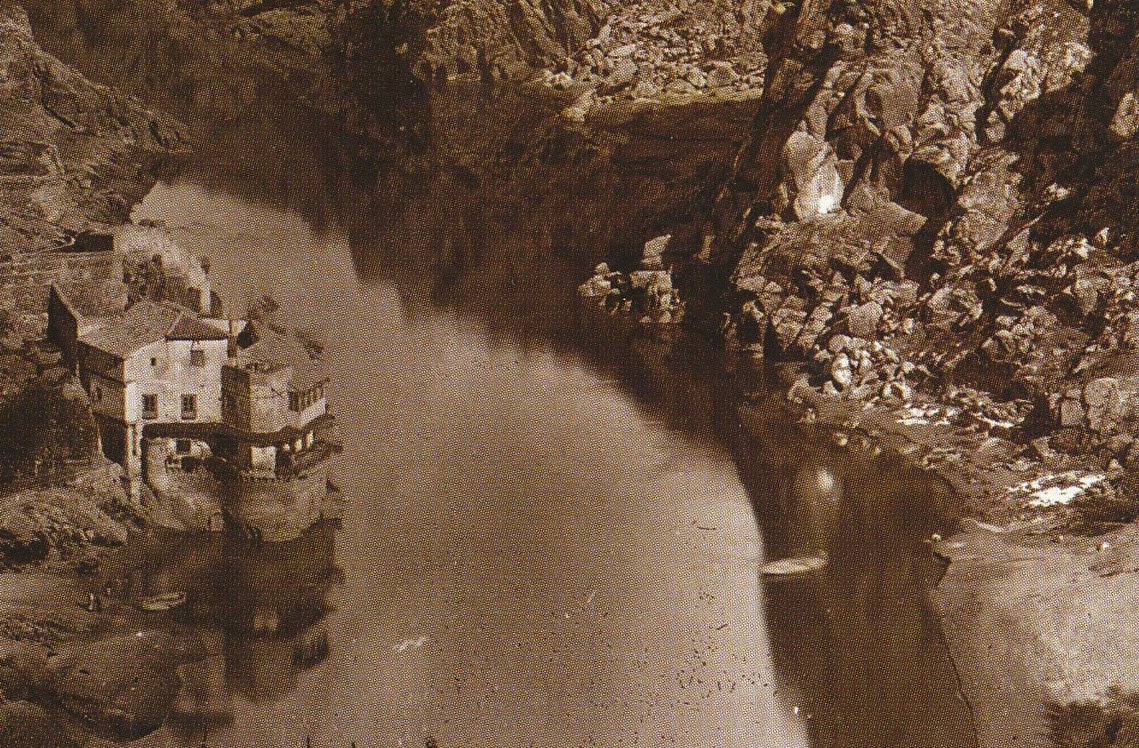 Casa del Diamantista en 1872. Fotografía de Jean Laurent