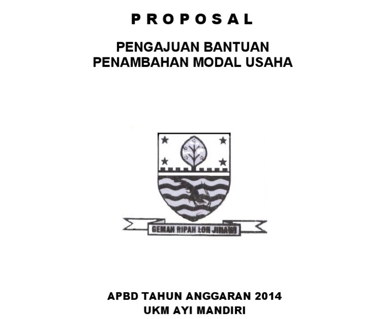 Proposal Pengajuan Kerjasama