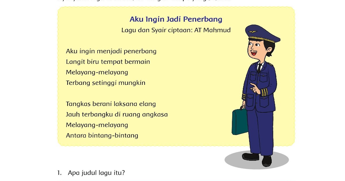 Puisi Cita Citaku Menjadi Guru Bersajak Abab Pantun Cinta