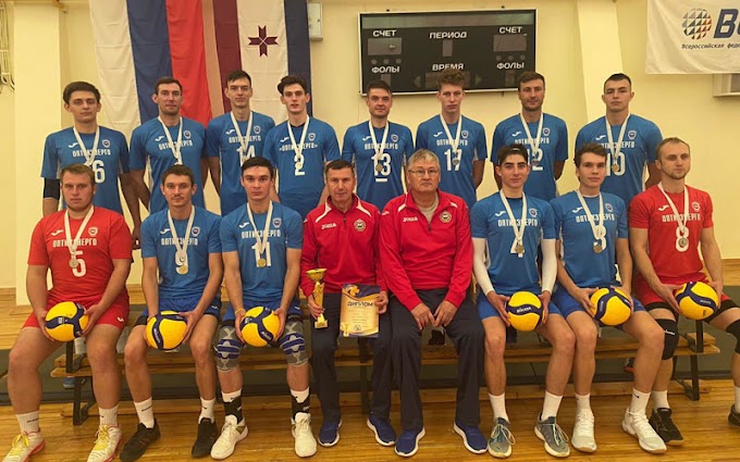 Волейбольная команда из Мордовии стала второй на открытом Кубке России ЦФО
