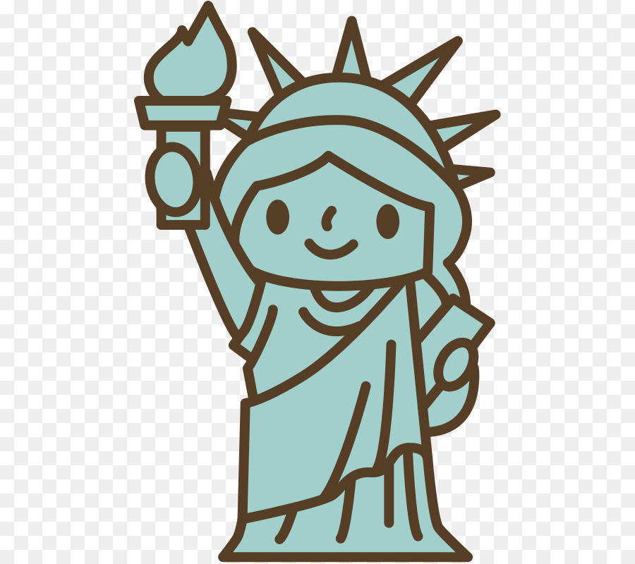 Cartoon Statue Of Liberty Drawings - Jameslemingthon Blog