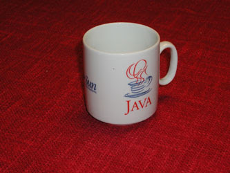Java Cup bought at jumble sale
